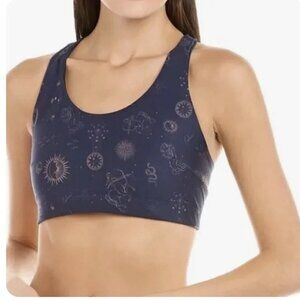 Johnny Was Calme Zodiac Astrology Horoscope XXL Reversible Endurance Bra Navy